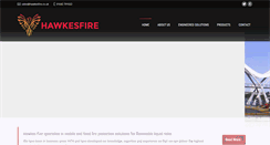 Desktop Screenshot of hawkesfire.co.uk